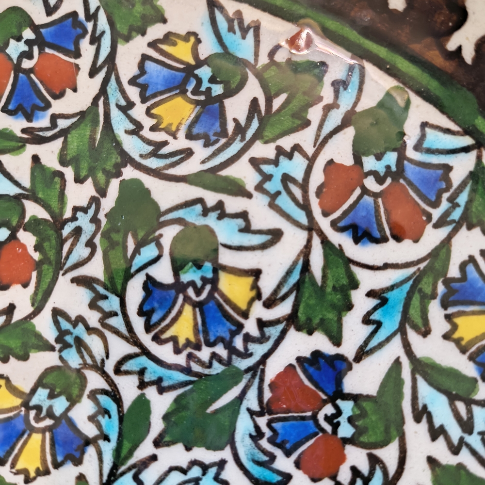Vintage Multicolor Floral Wall Decor - Picture 10 of 10
